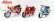 Schuco Simson Set 3x Schwalbe Kr51/1 1968 + Zundapp Ks50 Super Sport 1950 - Piaggio Vespa 150 Px 1:43 Různé
