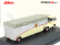 Schuco Volkswagen T1b Continental Motors Porsche Car Transporter 1962 1:64 Krémově Šedá Stříbrná