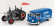 Schuco Volkswagen T1b Van Lanz Assistance + Bulldog Tractor 1956 1:32 Modrá Šedá