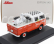 Schuco Volkswagen T2 Double Cabine Pick-up 1962 With Vespa Gs 1:43 Červená Bílá