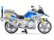 SIKU Blister - Policie motorka (česká verze) 1:50