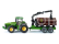 SIKU Farmer - John Deere s lesním přívěsem 1:50