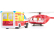 SIKU Super - Ambulance s vrtulníkem 1:87