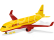 SIKU Super - DHL nákladní letadlo s příslušenstvím