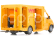 SIKU Super - dodávka Mercedes-Benz Sprinter 1:50 DHL