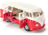 SIKU Super Volkswagen T1 autobus 1:50 červený