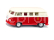 SIKU Super Volkswagen T1 autobus 1:50 červený