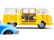 SIKU Super - Volkswagen T1 s tahačem a Beetlem 1:50