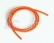 Silikonový kabel 4,1qmm, 11AWG, 1metr, oranžový