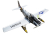 RC letadlo Skyraider Warbird 1,6m (Zatahovací podvozek) Bee