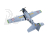 RC letadlo Skyraider Warbird 1,6m (Zatahovací podvozek) Tiger