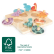 small foot Dřevěné paměťové puzzle Dino