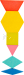 Small Foot Sada mozaika Tangram XL