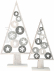 Small Foot Vánoční dekorace stromeček světlý 2 ks