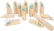Small Foot Vikingské kostky Kubb s čísly Active