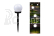 Solar Garden Ball LED Light (3ks)(vč. Aku)