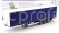 Solido Accessories Trailer For Truck - Rimorchio 1:24 Modrá Bílá