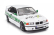 Solido BMW 3-series M3 (e36) Coupe Polizei 1991 1:18 Bílá Zelená