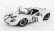 Solido Ford usa Gt40 Mki Team France N 130 Targa Florio 1967 H.greder - J.m.giorgi 1:18 Bílá