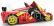 Solido Mclaren F1 Gtr Short Tail 1996 1:18 Červená Žlutá