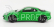 Solido Renault Alpine A110 Pure Coupe 2021 - Black Wheels 1:18 Green Met