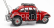 Solido Volkswagen Beetle Maggiolino Baja 1975 1:18 Red
