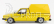 Solido Volkswagen Caddy Pick-up Mki Closed Van Poste 1982 1:18 Žlutá