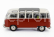 Solido Volkswagen T1 Samba Minibus 1962 1:18 Červená Bílá