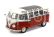 Solido Volkswagen T1 Samba Minibus 1962 1:18 Červená Bílá