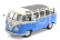 Solido Volkswagen T1 Samba Minibus 1962 1:18 Světle Modrá Bílá