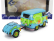 Solido Volkswagen T1 Van Kool Combi Ghosthunters Machine With Trailer 1950 1:18 Modrá Zelená