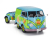 Solido Volkswagen T1 Van Kool Combi Ghosthunters Machine With Trailer 1950 1:18 Modrá Zelená