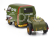 Solido Volkswagen T1 Van Kool Combi With Trailer 1950 1:18 Zelená