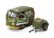 Solido Volkswagen T1 Van Kool Combi With Trailer 1950 1:18 Zelená