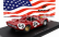 Spark-model Alfa romeo 33 Spider Team Autodelta N 66 12h Sebring 1967 R.bussinello - N.galli 1:43 Red