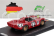 Spark-model Alfa romeo T33 N 22 1000km Nurburgring 1967 Roberto Bussinello - Teodoro Zeccoli - Andrea De Adamich - Nanni Galli 1:43 Red