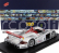 Spark-model Audi R8 3.6l Turbo V8 Team Audi Sport Joest N 8 Winner 24h Le Mans 2000 Frank Biela - Tom Kristensen - Emanuele Pirro 1:18 Silver Red
