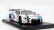 Spark-model Audi R8 Lms Gt3 Team Audi Sport Team Valvoline N 74 4th 12h Bathurst 2022 K.van Der Linde - N.berthon - B.schumacher 1:43 Bílá Modrá Červená
