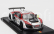 Spark-model Audi R8 Lms Team Phoenix Racing N 111 24h Spa 2009 Henri Moser - Marcel Fassler - Alex Margaritis - Marc Basseng 1:43 Silver Red