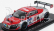 Spark-model Audi R8 Lms Ultra Team Audi Race Experience N 502 24h Nurburgring 2014 F.baumgartner - M.werner - F.biela - P.kaffer 1:43 Červená Stříbrná