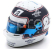 Spark-model Bell helmet Casco Helmet F1 Alexander Albon Team William Racing N 23 Monaco Gp 2024 1:5 Modrá Bílá