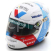 Spark-model Bell helmet Casco Helmet F1 Lance Stroll Team Aramco Cognizant Aston Martin N 18 British Gp 2024 1:5 Bílá Červená Modrá