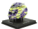 Spark-model Bell helmet Casco Helmet F1 Lewis Hamilton Team Mercedes Amg Petronas Motorsport Formula One N 44 Winner British Gp 2024 1:5 Fialově Žlutá