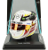 Spark-model Bell helmet Casco Helmet F1 Lewis Hamilton World Champion Team Amg Petronas W06 N 44 Winner Usa Gp 2015 1:5 Bílá Fialová