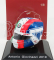 Spark-model Bell helmet F1  Casco Helmet C38 Ferrari Team Alfa Romeo Season 2019 A.giovinazzi 1:8 Červená Bílá Modrá