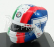 Spark-model Bell helmet F1  Casco Helmet C38 Ferrari Team Alfa Romeo Season 2019 A.giovinazzi 1:8 Červená Bílá Modrá