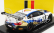 Spark-model BMW 6-series M6 Gt3 Team Walkenhorst Motorsport N 35 24h Nurburgring 2021 T.glock - M.tomczyk - T.neubauer 1:43 Bílé Modré Zlato