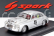 Spark-model Borgward Hansa 1500s N 42 24h Le Mans 1953 Hans Hugo Hartmann - Adolf Brudes 1:43 Silver