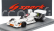 Spark-model Brabham F1  Bt42 N 42 Essais Usa Gp 1974 Ian Ashley 1:43 Bílá