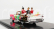 Spark-model Cadillac Eldorado Biarritz Cabriolet 1959 - Parade Des Pilotes Team Rebellion Racing 24h Le Mans 2019 T.laurent - G.menezes - N.berthon 1:43 Bílá Růžová Černá